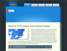 Tablet Screenshot of caspianlinks.com